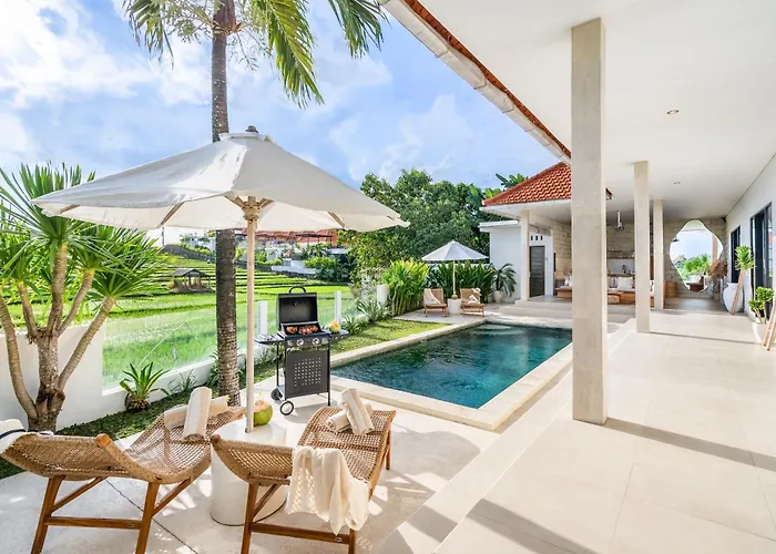 Villa Santorini Sunset 4br Large Pool&ricefield View *