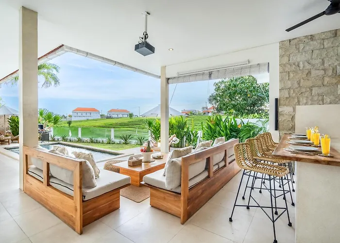 Villa Santorini Sunset 4br Large Pool&ricefield View