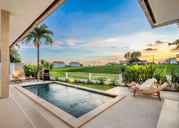 Villa Santorini Sunset 4br Large Pool&ricefield View *