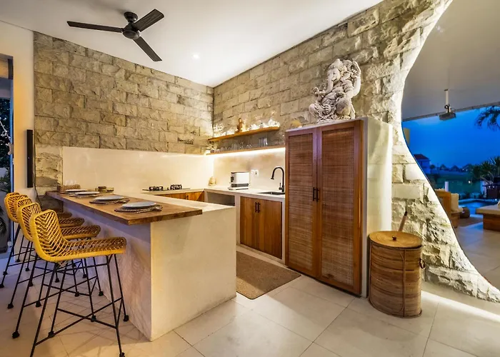 Santorini Sunset 4br Large Pool&ricefield View *